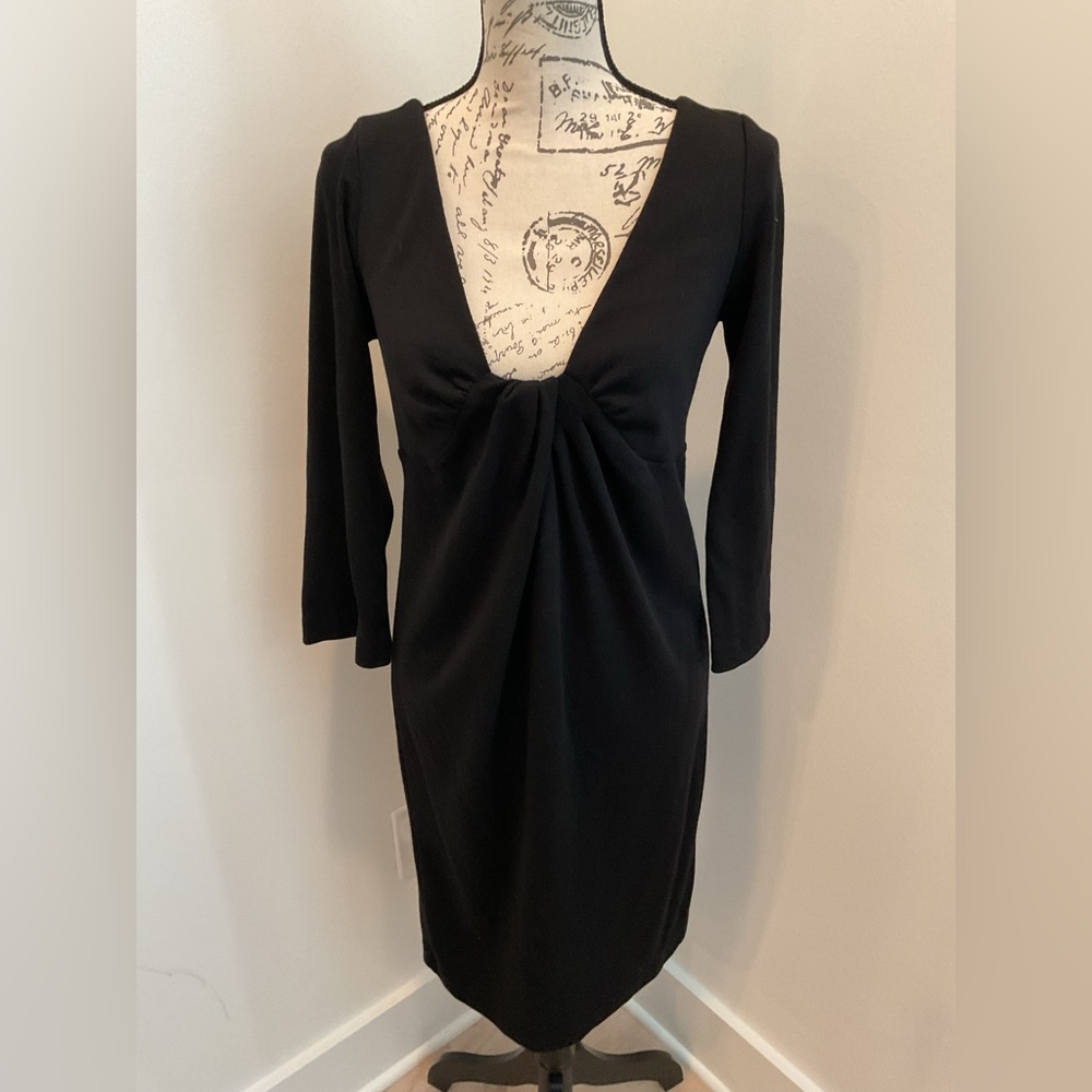 DVF Black Dress